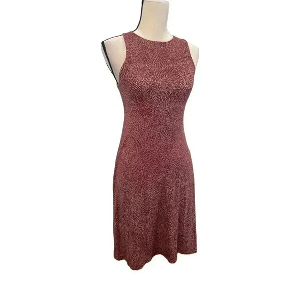 Athleta High Neck Fit & Flare Santorini Dress Size XS - Picture 4 of 10